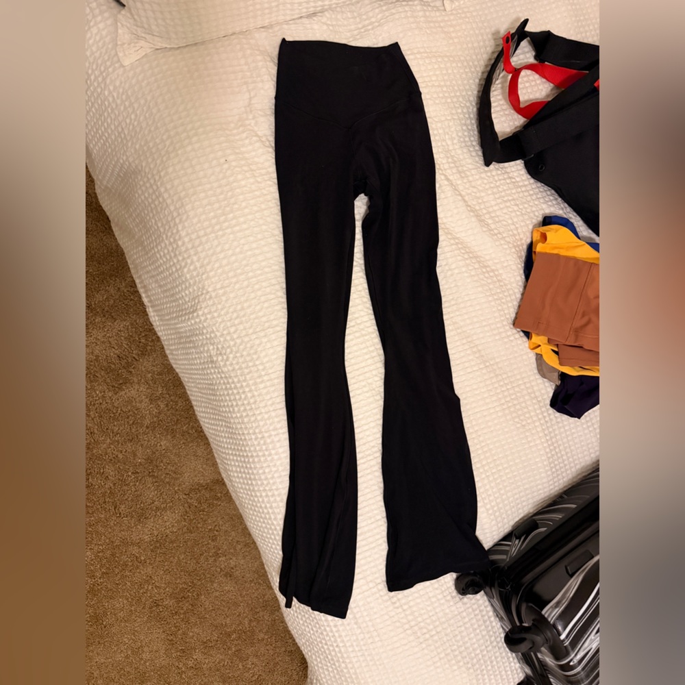 Black Aerie Flare Leggings